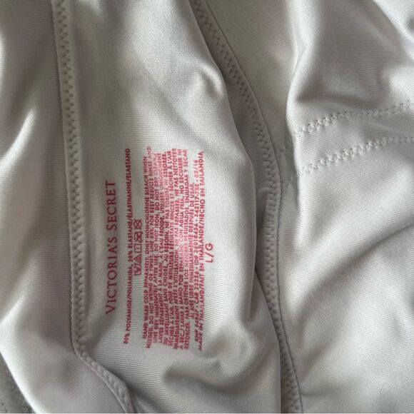 Victoria's Secret Black White Stripe One Piece Convertible Strap Swimsuit - Picture 6 of 11